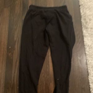 black comfy joggers